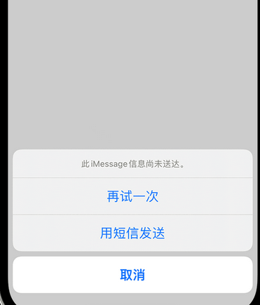 三道镇apple维修iPhone上无法正常发送iMessage信息